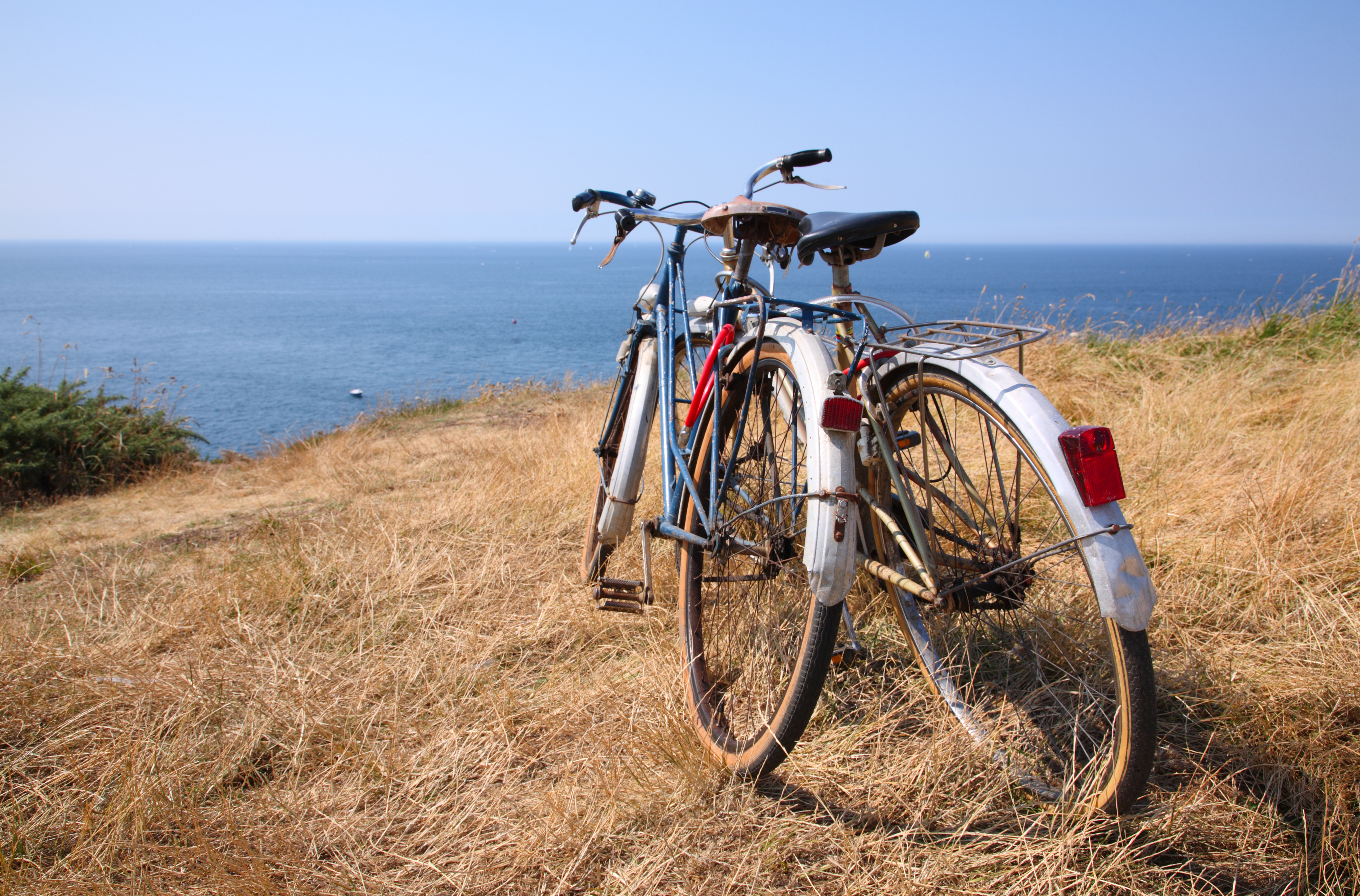 Cyclistes au Domaine des Gatinelles