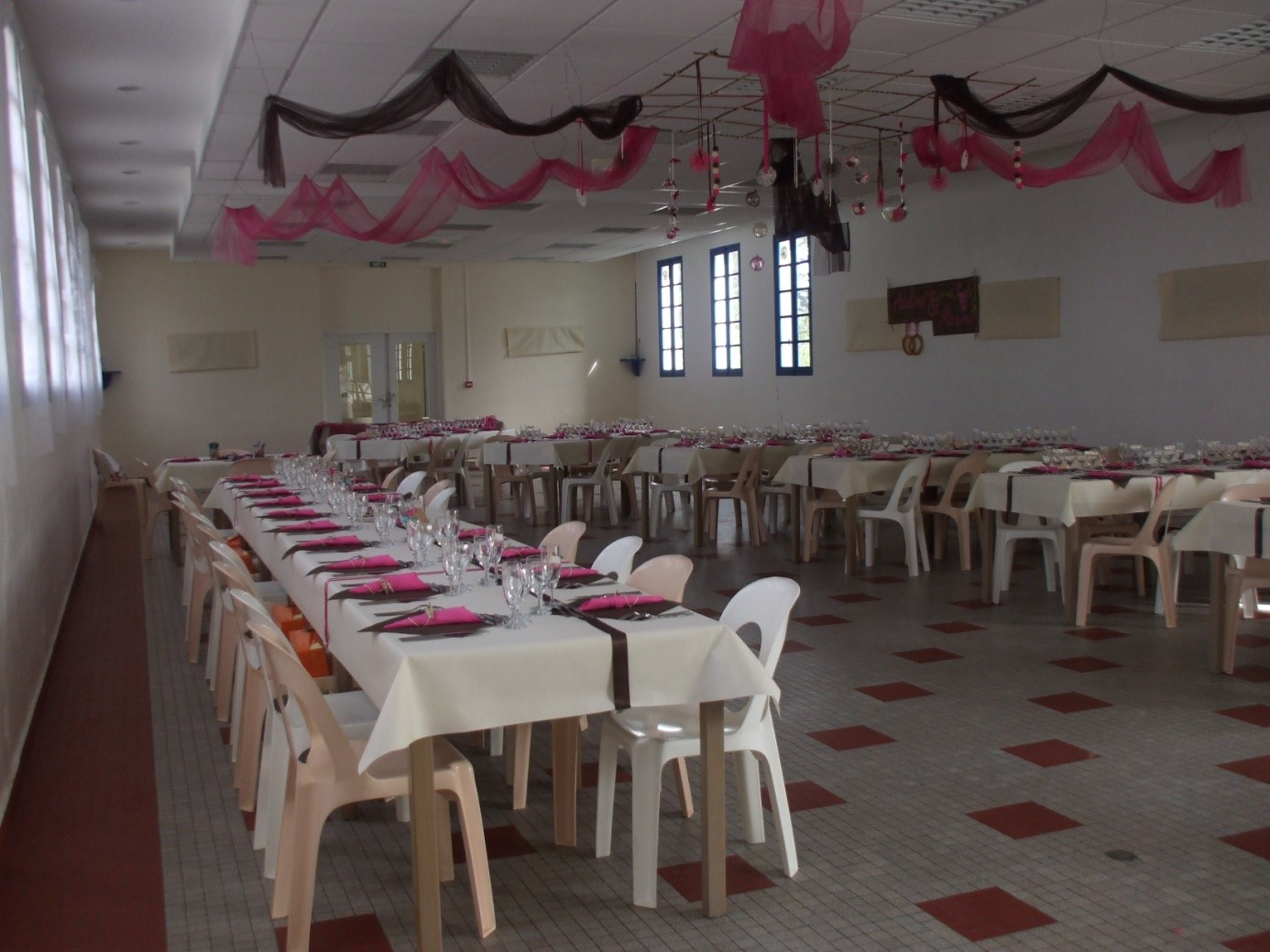 Salle La Normandelière au centre de vacances Les Gatinelles